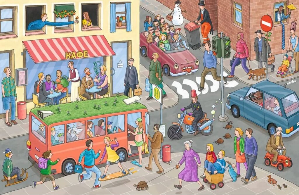 Віммельбух це цікаво, весело і корисно: що це за книжки з картинками