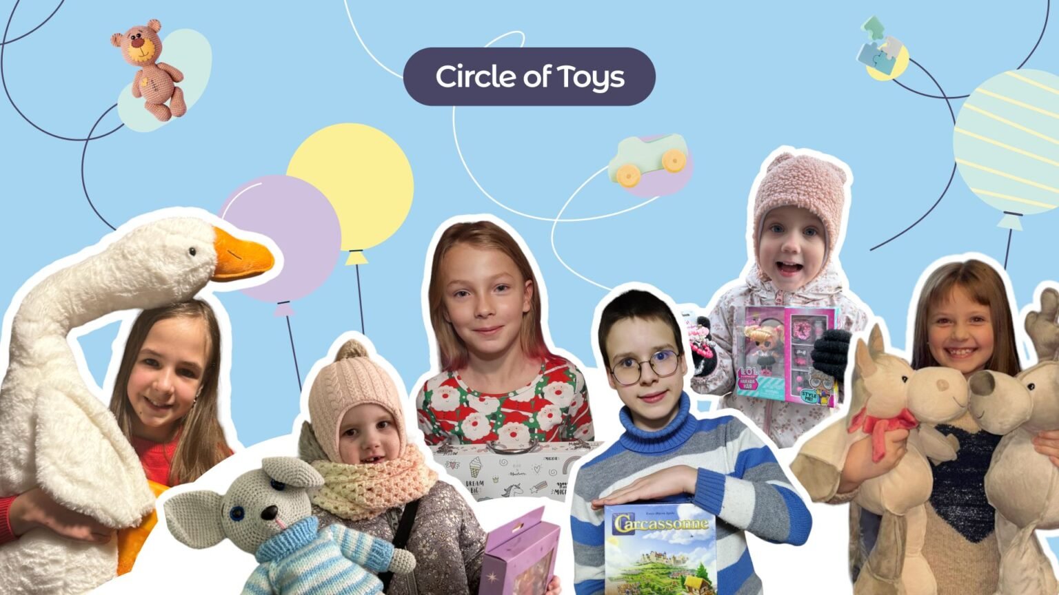 Подари ребенку игрушку: 25 тысяч украинских детей ждут осуществления мечтаний