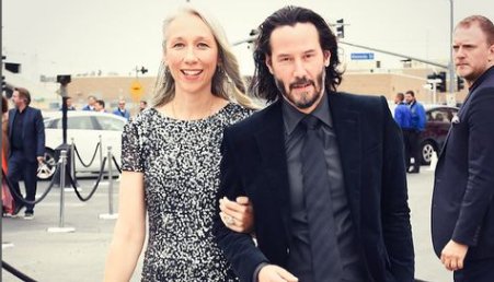 Киану Ривз совершил редкий выход со своей девушкой в Германии