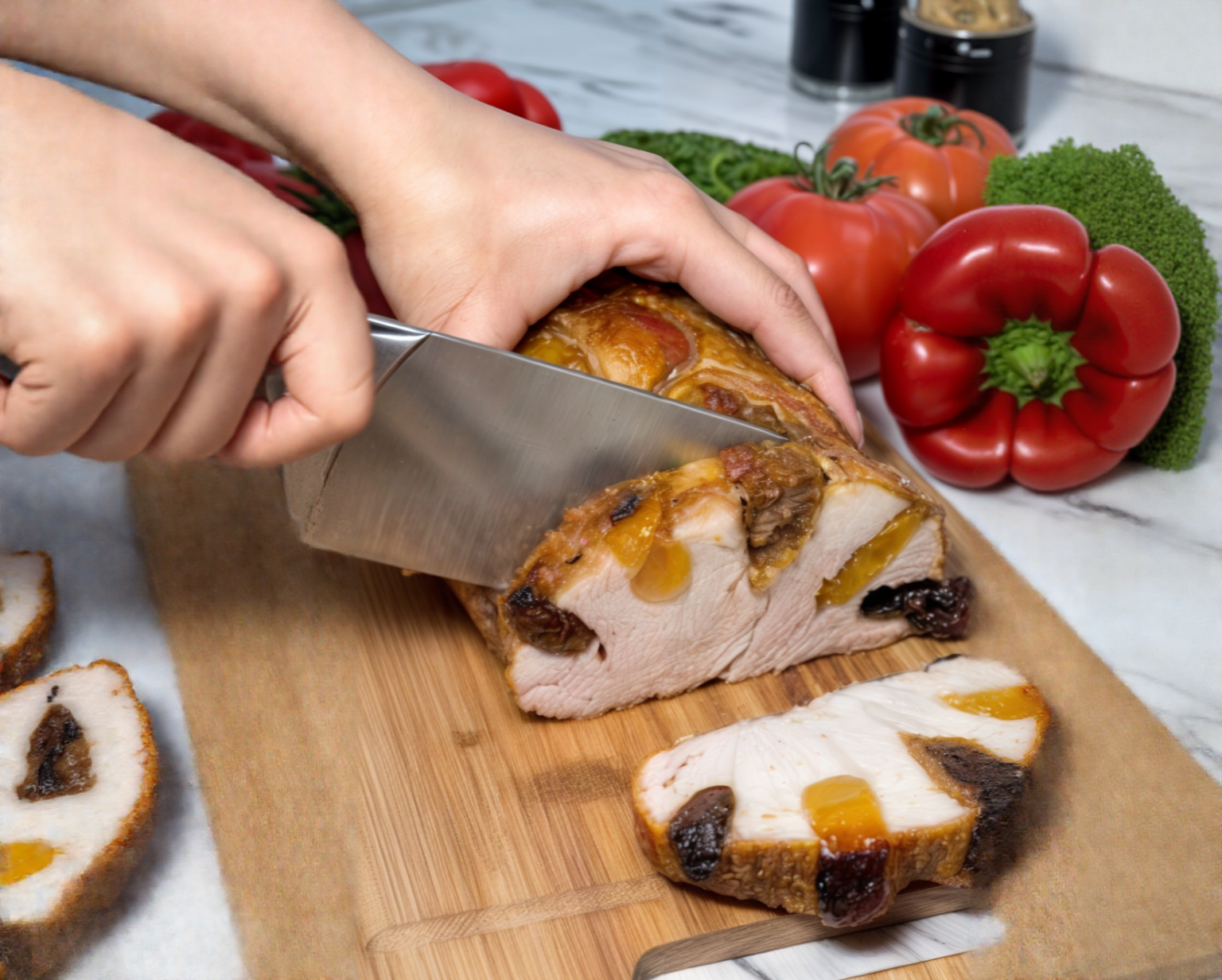 Эта мясная закуска словно выложена самоцветами: как роскошно приготовить свинину на Пасху (ВИДЕО)