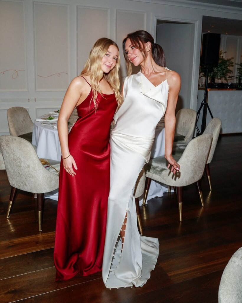 Виктория Бекхэм растрогала поклонников нежными словами в адрес дочери: таких кадров публика еще не видела