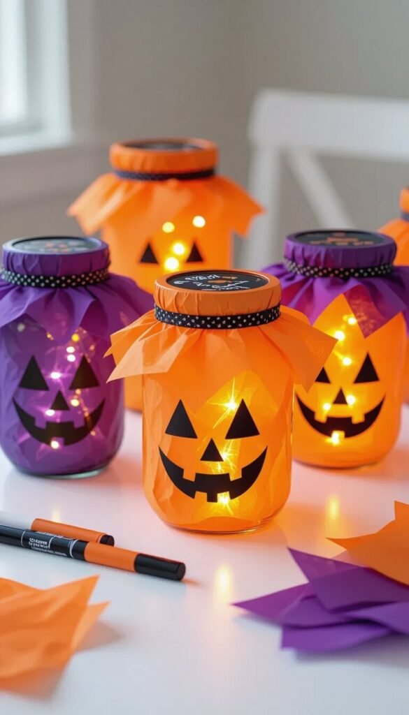 Творим вместе с ребенком: яркие поделки к Хэллоуину