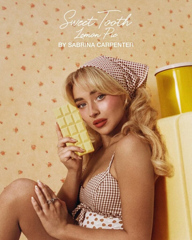 Сабрина Карпентер выпустила новый парфюм — с запахом лимонного пирога и взбитых сливок