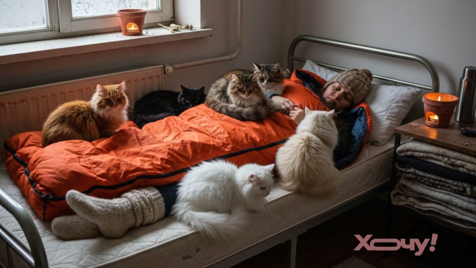 Чтобы не дрожать до утра: проверены лайфхаки от украинцев, как спать в тепле, когда дома “ледниковый период”