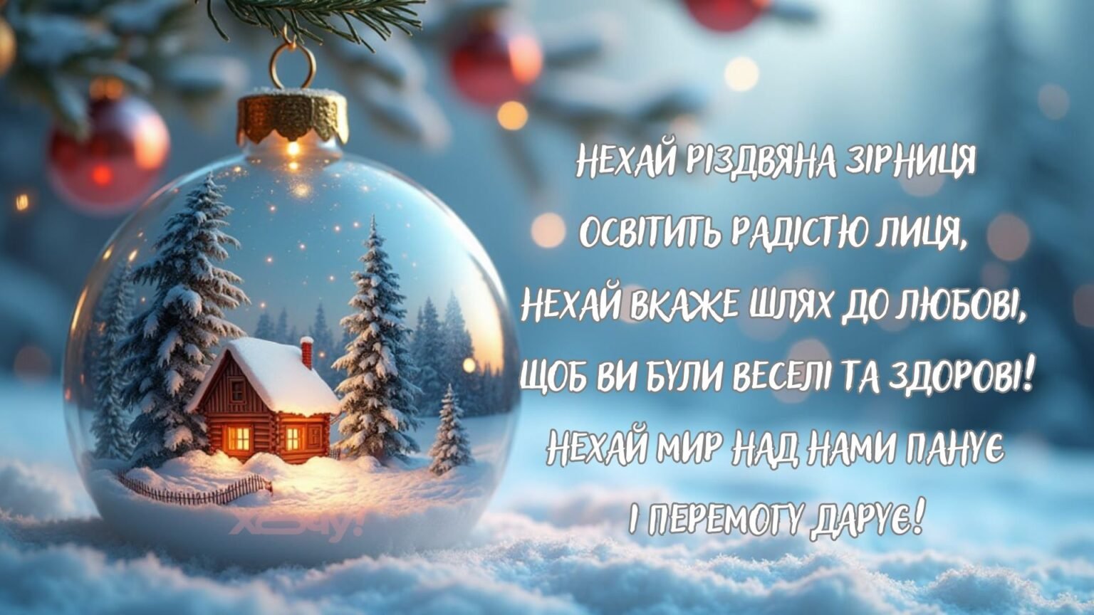 Христос родился! Самые сильные рождественские пожелания для несокрушимых украинцев