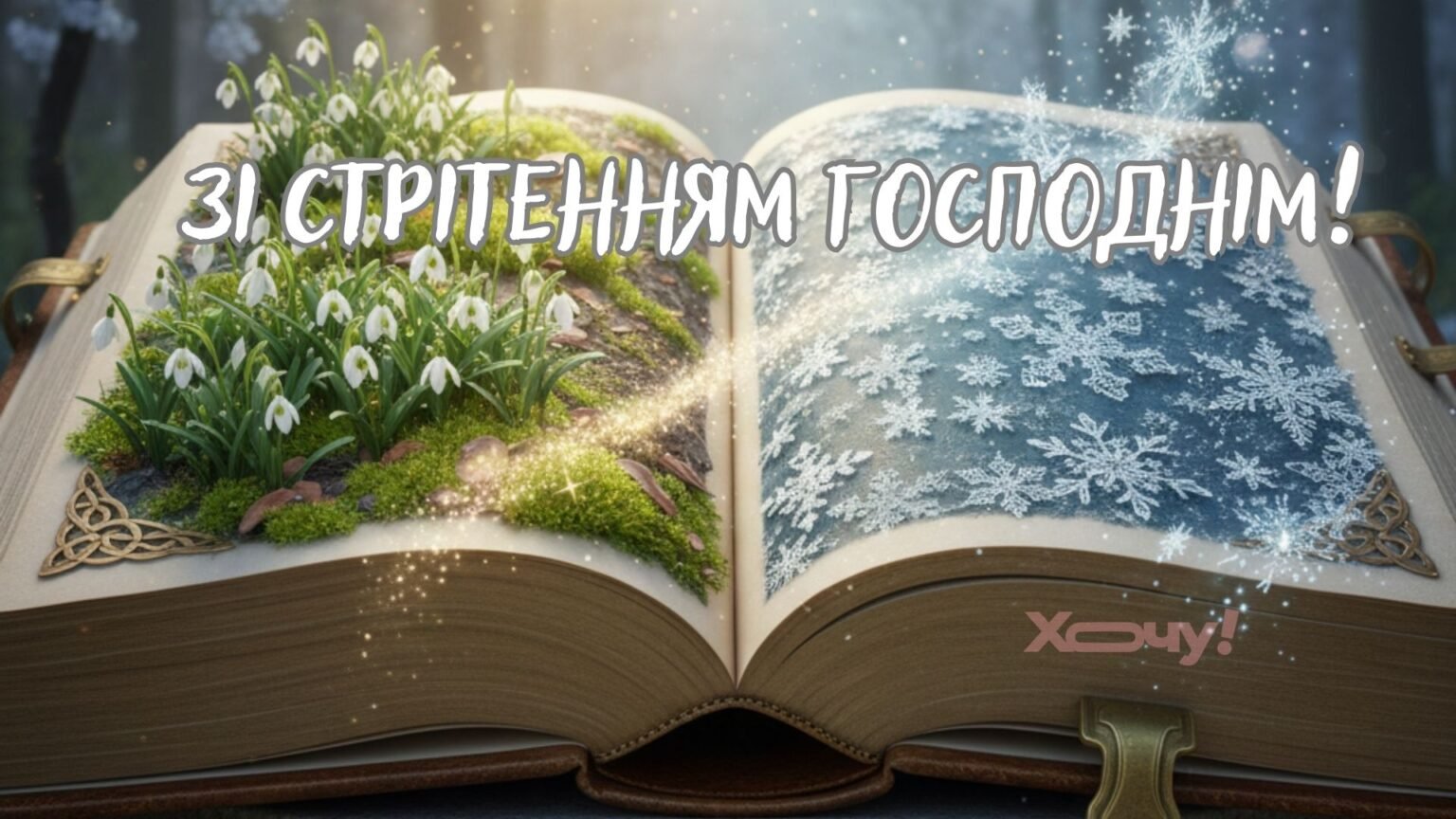 Поздравление со Сретением Господним 2026 — открытки, видео, стихи и искренняя проза на украинском языке