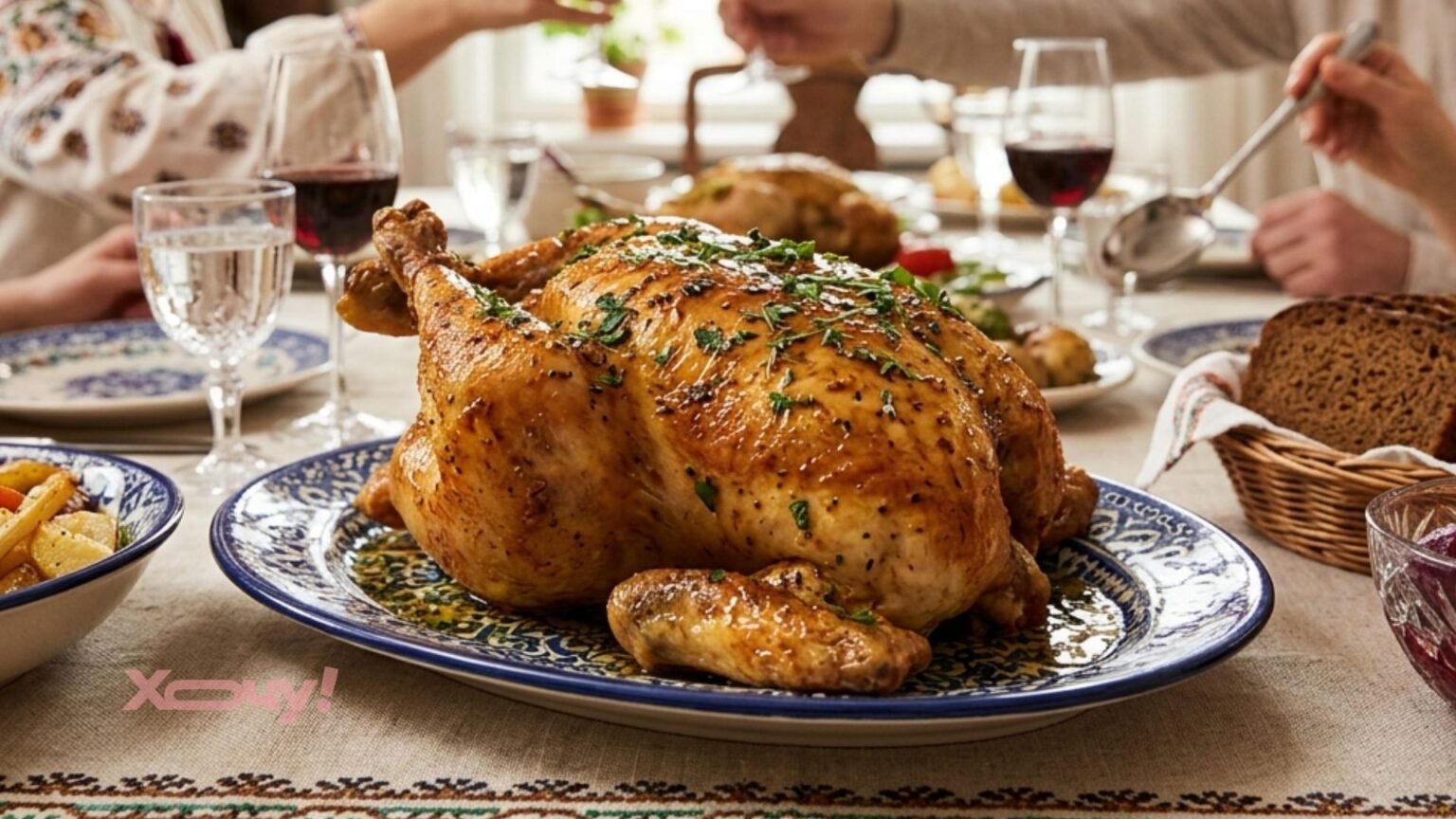Главное украшение стола: рецепт сочной курицы, от которой гости будут в восторге